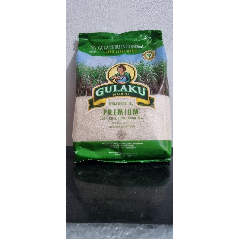 

Gulaku Hijau Gula Tebu Premium 1kg White Sugar