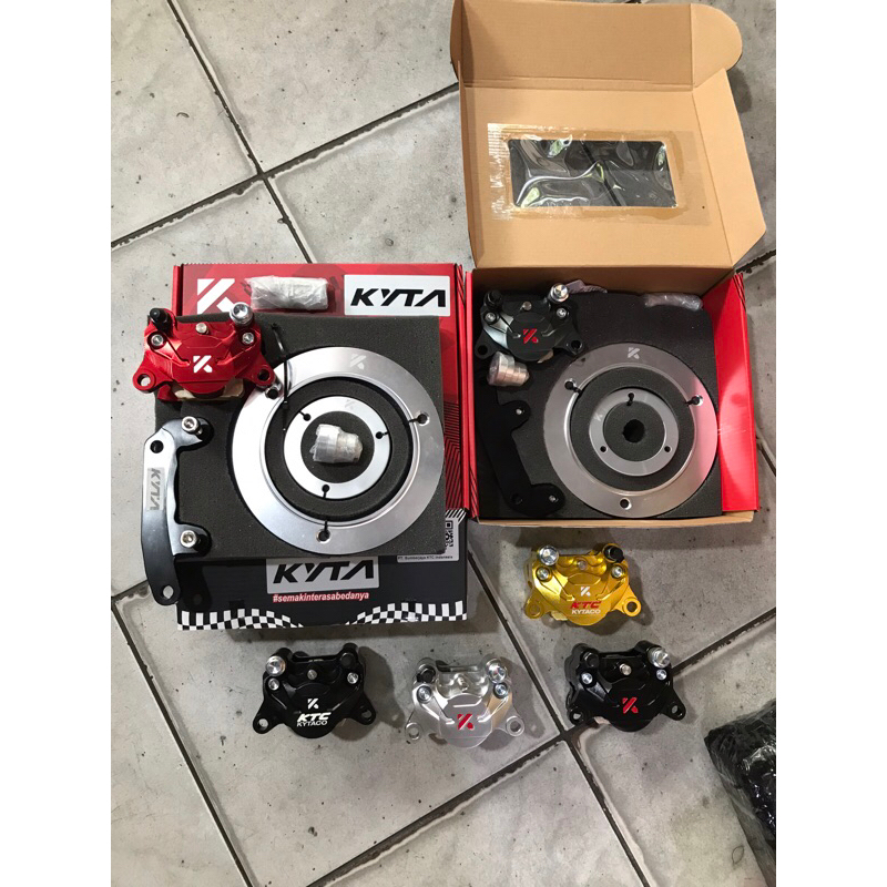 adaptor nmax new set plus kaliper dan breket KN3-N7 adaptor set nmax new kaliper 2 piston nmax new s