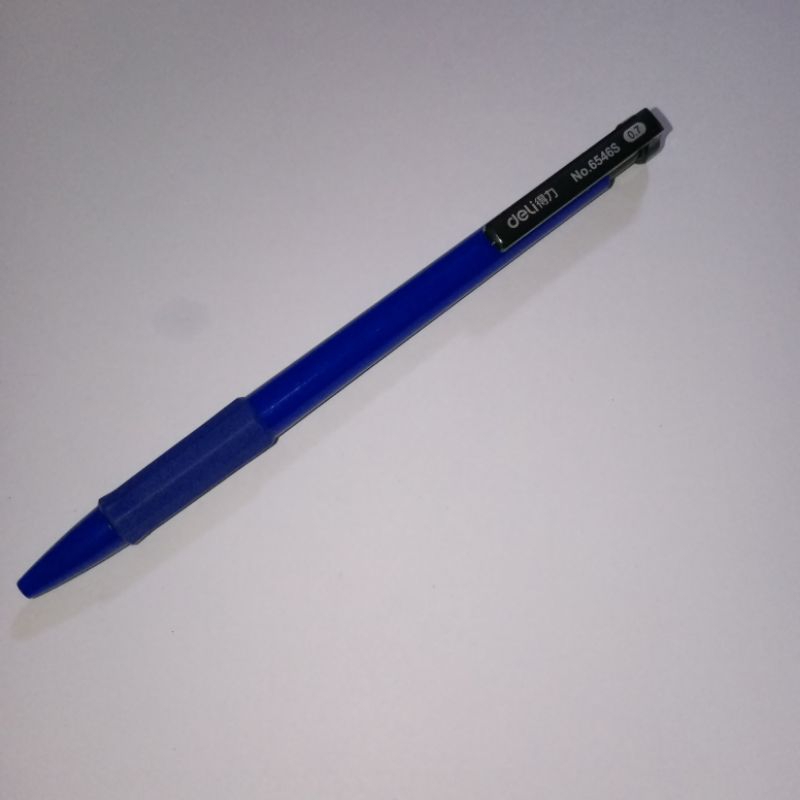 

Pulpen ctek Deli warna biru