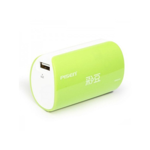 Promo PISEN Funny Power Powerbank 5000 mAh - GREEN Murah