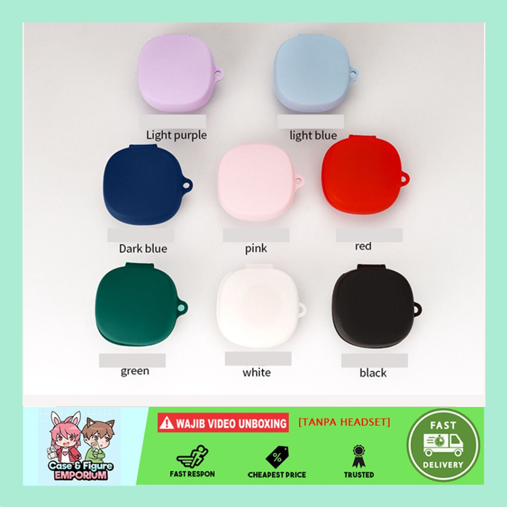 Case WM01 WM02 Baseus Encok Earphone Silikon Warna Polos