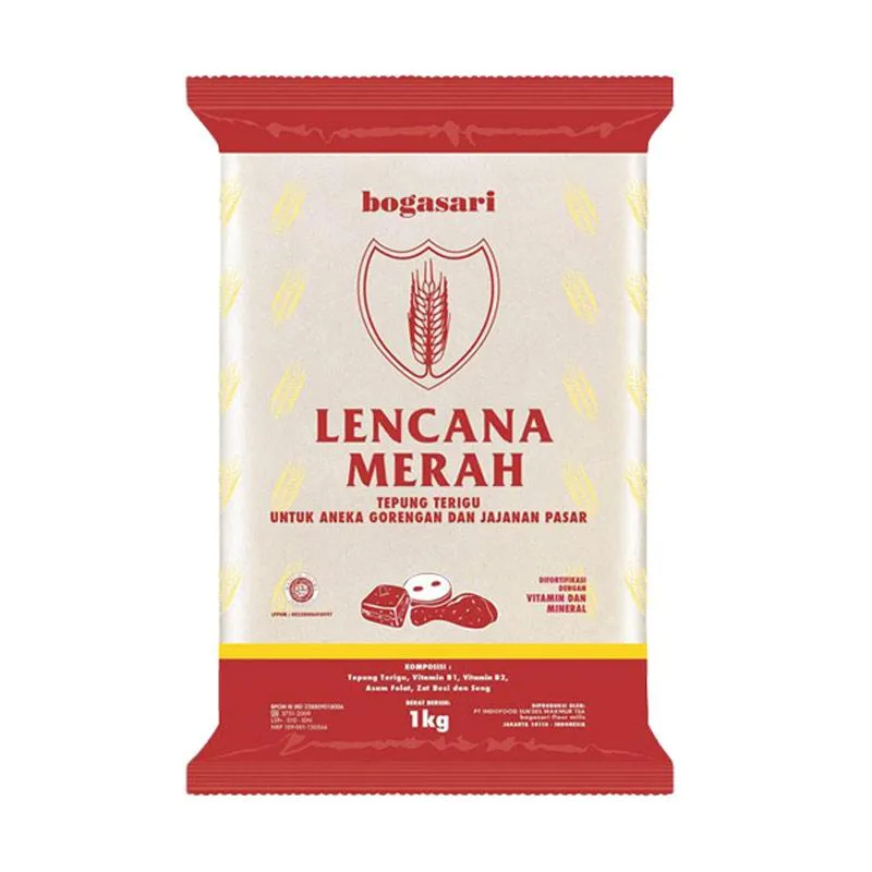 

Tepung Terigu Lencana Merah 1kg