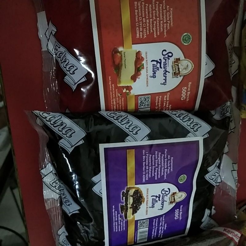 

EDNA selai KEMASAN 500 G