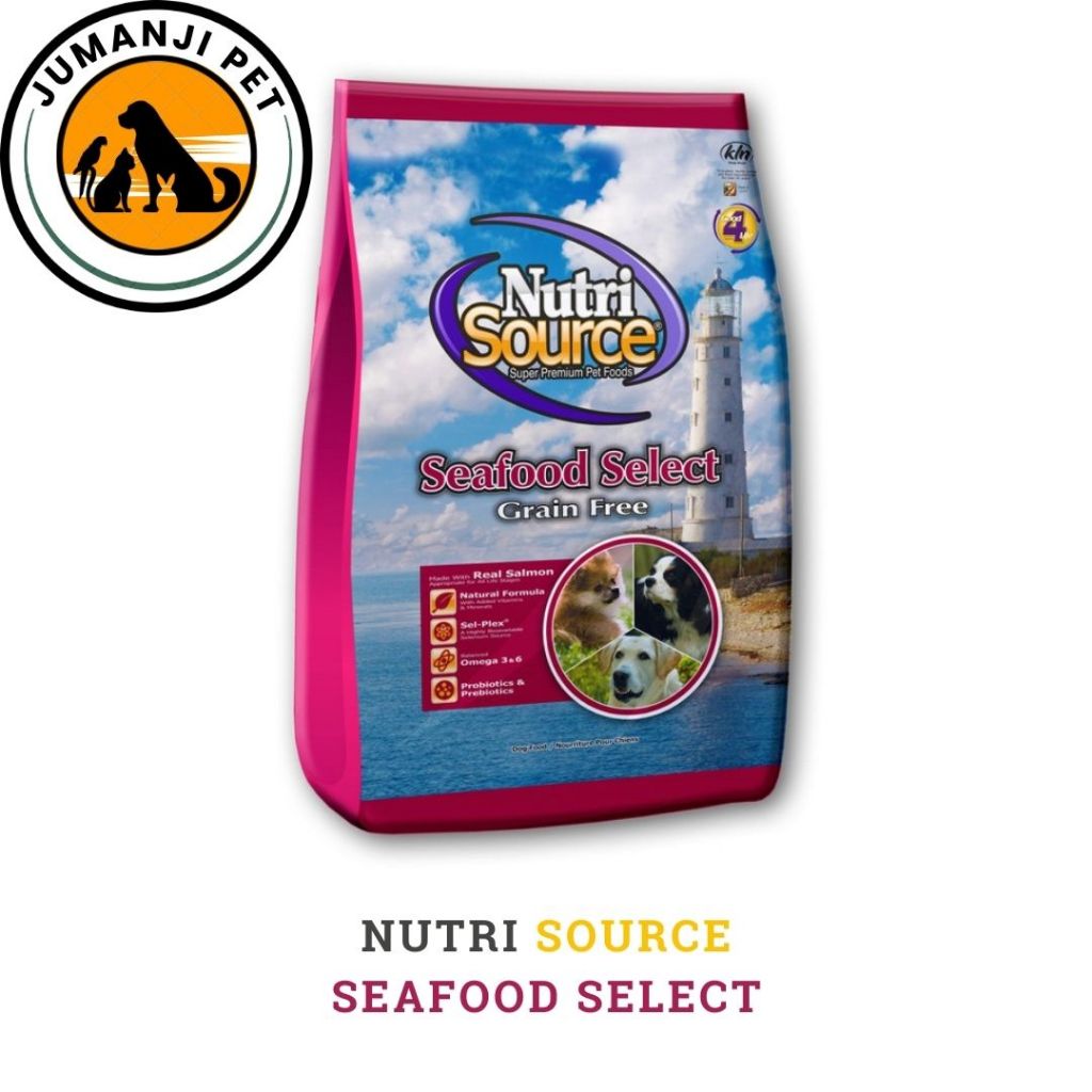 Nutrisource seafood select GRAIN FREE 6,8kg