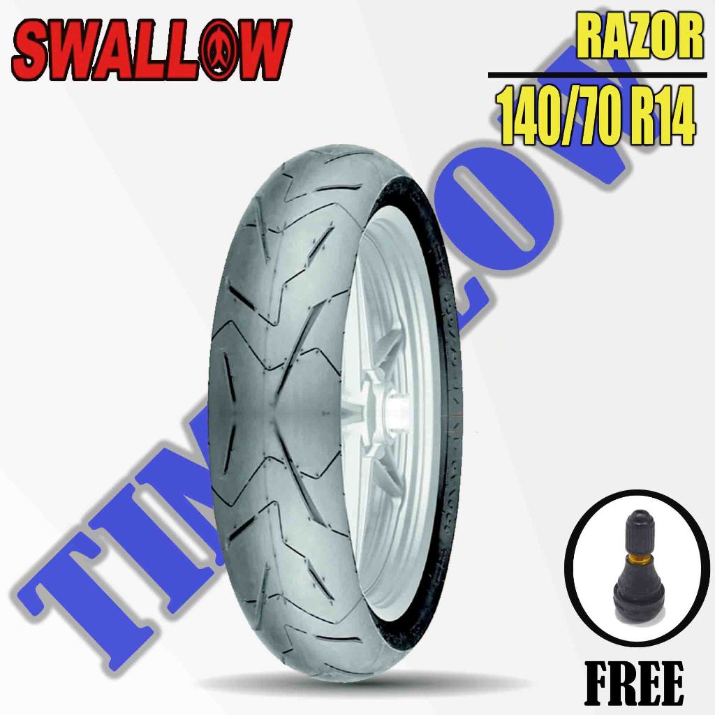 Ban Belakang Motor AEROX // SWALLOW RAZOR 140/70 Ring 14 Tubeless