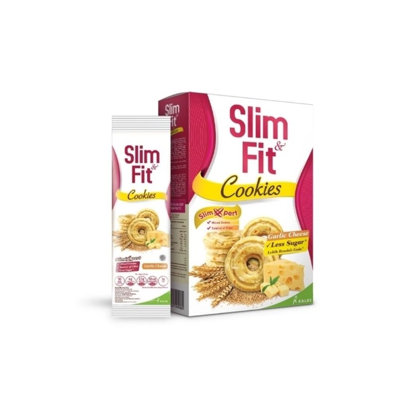 

Slim&Fit Cookies Garlic Cheese 10x22gr