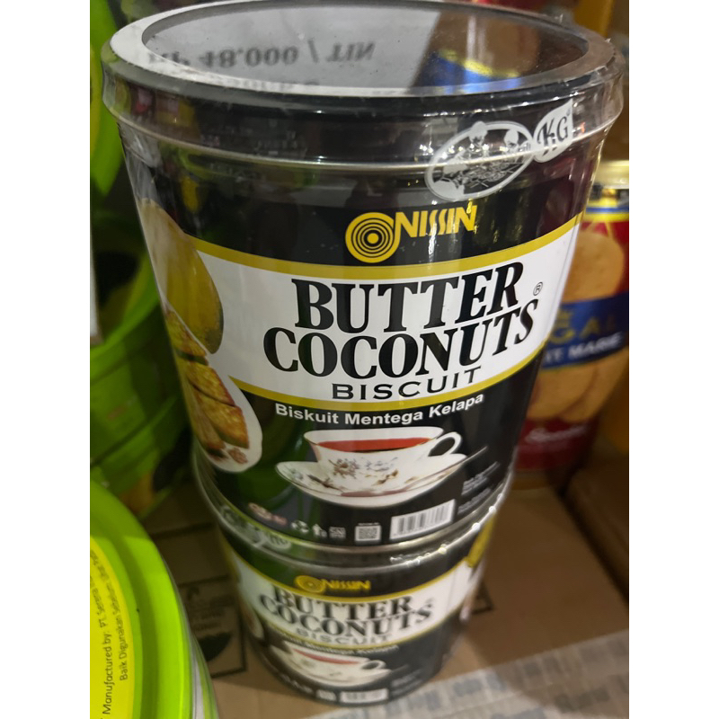 

Biskuit nissin butter coconut kaleng 650gr