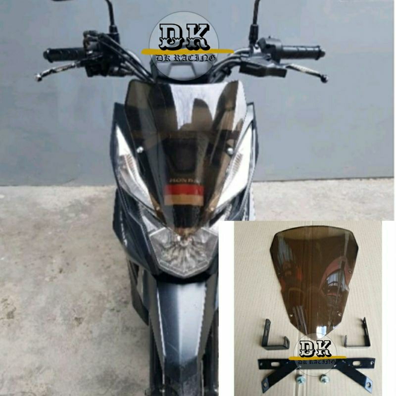 VISOR BEAT STREET 2016 2017 2018 MODEL TERBARU PNP WINDSHIELD BEAT STREET 2016 2017 2018 MODEL TERBA