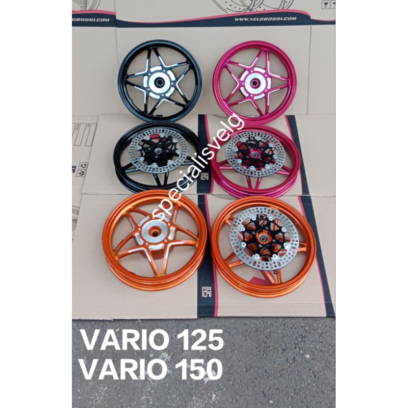 VELG PELAK RACING VROSSI V ROSSY ORBITS X H PALANG BINTANG GEN 2 G2 VARIO 125 - VARIO 125/150 LED - 