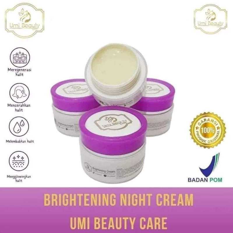 UBC, CREAM BOOSTER UBC, KRIM MALAM BOOSTER UBC, NIGHT CREAM UBC, UMI BEAUTY CARE, BOOSTER UBC