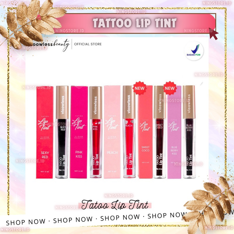 TATTOO LIP TINT VLOOWLESS BEAUTY