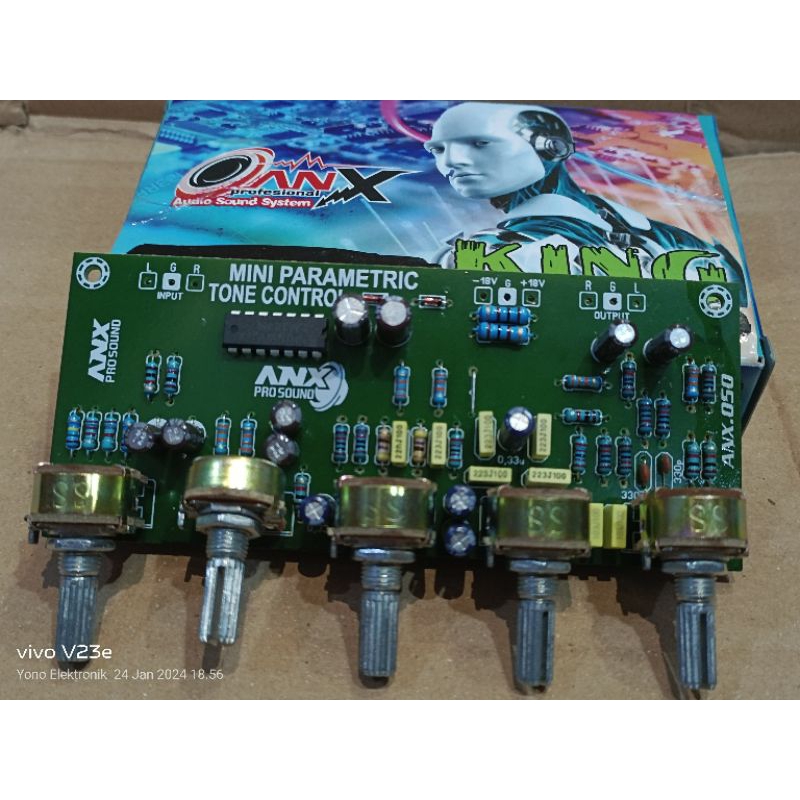 kit Tone control parametrik Mini ANX tone control Mini parametrik