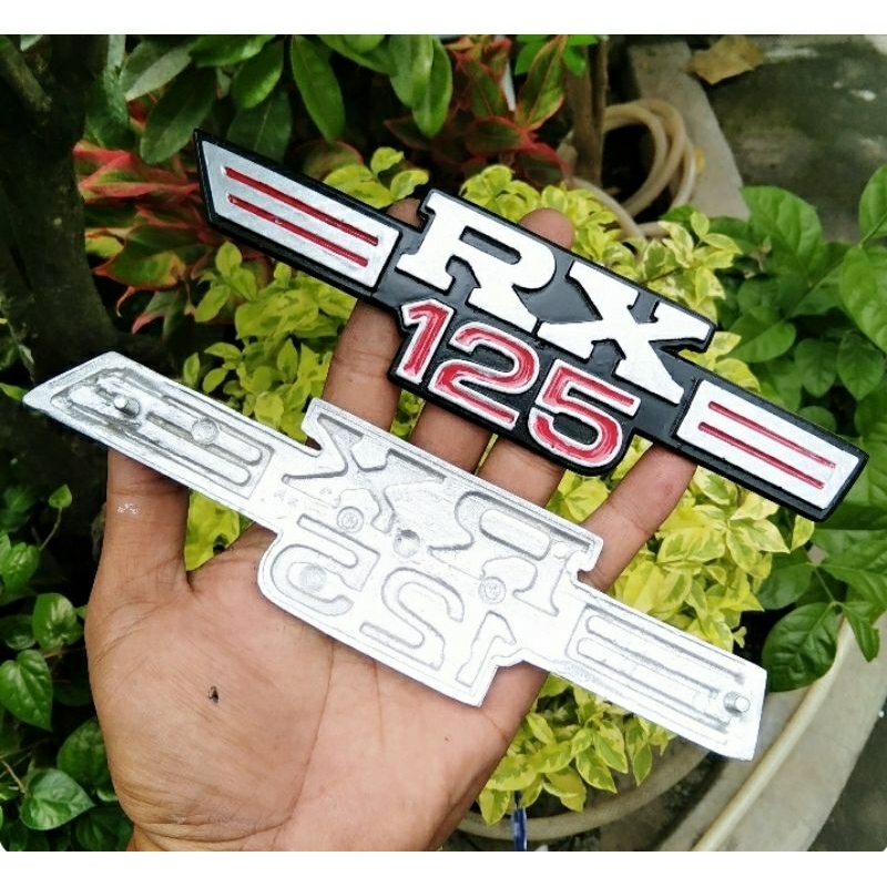 emblem yamaha rx125 emblem bok aki yamaha rx125