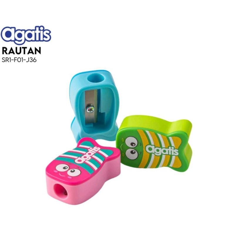 

Rautan Serutan Sharpener Pensil AGATIS F01 F02