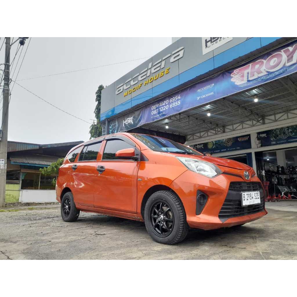 Paket Velg,Ban R14 Calya HSR HIROSHIMA Ban FORCEUM N 300 175/65 R14 Harga Termurah