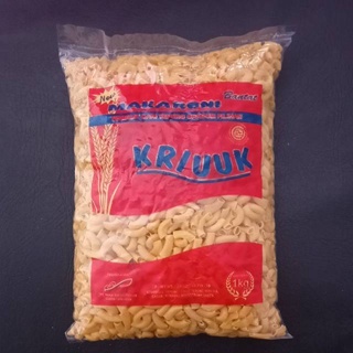 

MAKRONI KRIUK/MAKARONI KRIUK/MAKRONI BANTAT/MAKRONI MENTAH 1KG