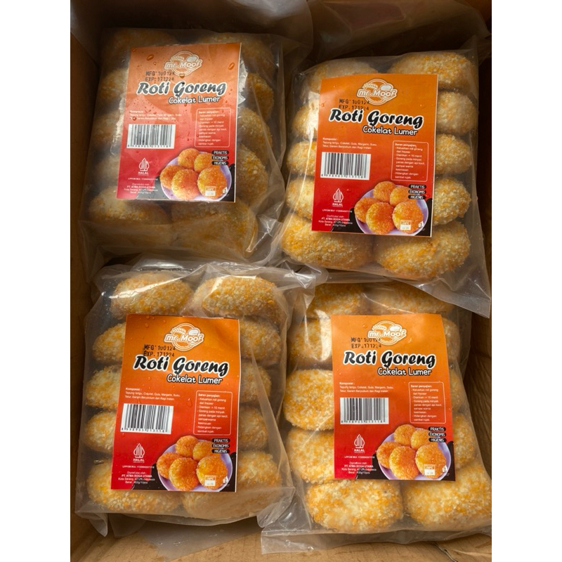 

MR MOOF Roti Goreng Coklat Isi 10 Pcs