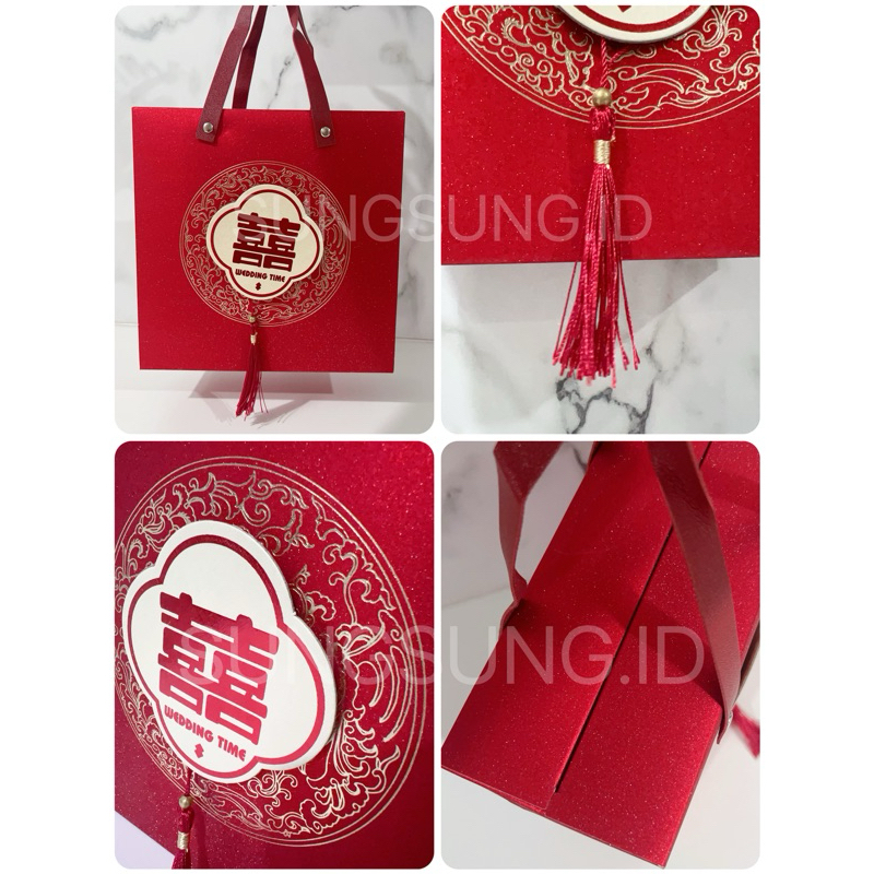 

Kotak Souvenir ShuangXi / Paperbag ShuangXi / Perlengkapan Sangjit 138415