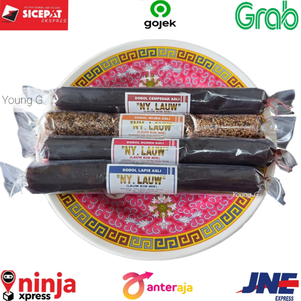 

Dodol Betawi Asli Merk NY. LAUW - Halal - Tradisional Asli Tangerang