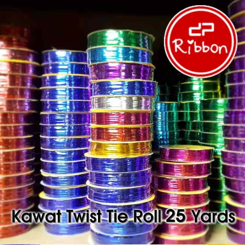 

Twist Tie Roll 1 Meter Pita Pengikat Warna Warni Hiasan Dekorasi Bingkisan Kado Parsel Permen Perlengkapan Gift Package Ribbon Plastik Pita Plastic Packaging Hadiah Roti Colorfull Prakarya Penghias Bungkusan Souvenir Kerajinan Murah Pentacle Malang