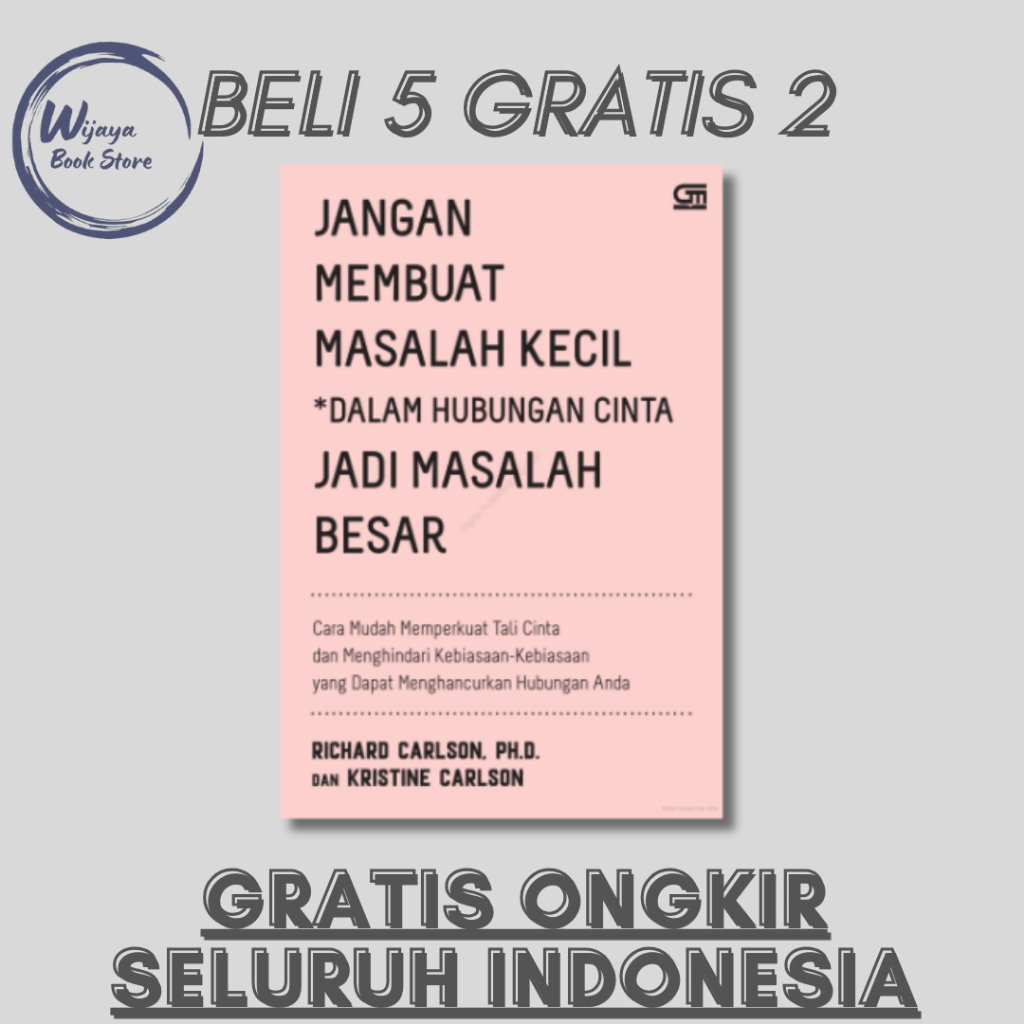

JANGAN MEMBUAT MASALAH KECIL DALAM HUBUNGAN CINTA JADI MASALAH BESAR (RICHARD CARLSON DAN KRISTINE CARLSON)