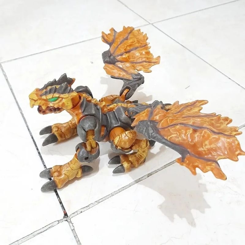 Dragon Fire Ice - Brand Mega Bloks Action Figure Naga Mainan Anak Laki