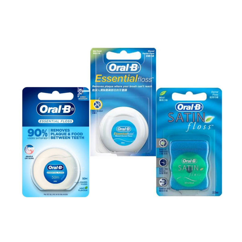 Oral B Dental Satin Floss / Dental Essential Floss 50m