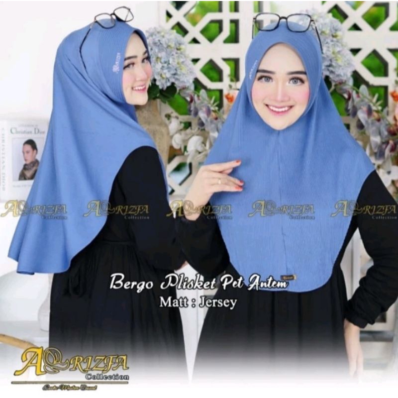 Hijab AQRIZFA Plisket pet Antem ORI
