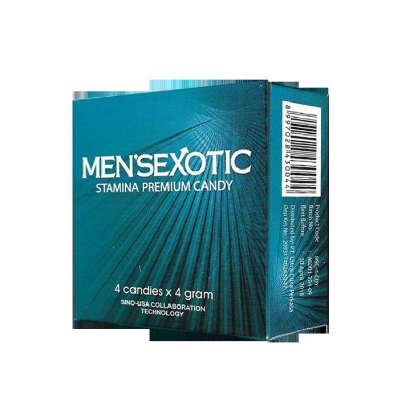 MENSEXOTIC CANDY ORIGINAL - PERMEN STAMINA PRIA DEWASA ( ISI 4 PCS )