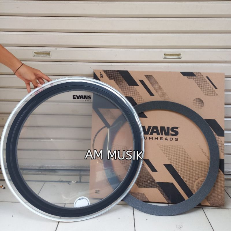 HEAD DRUM EVANS BD22EMAD CLEAR HEAD DRUM 1 PLAY