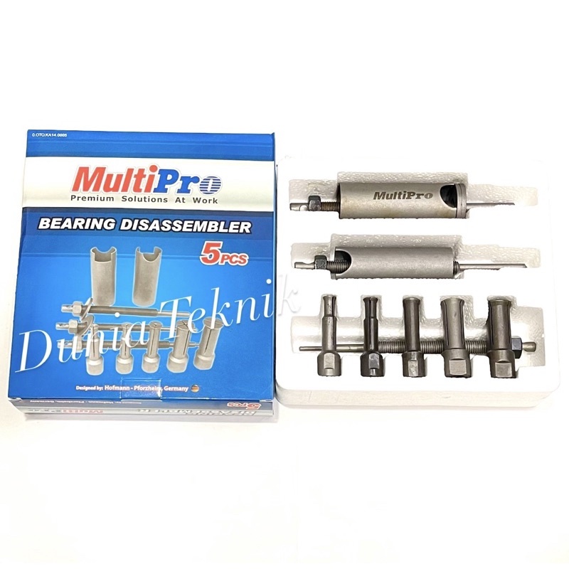 MULTIPRO Bearing Disassembler 5 pcs Bearing Puller Set Treker Bearing Disassembler Treker Lepas Bear