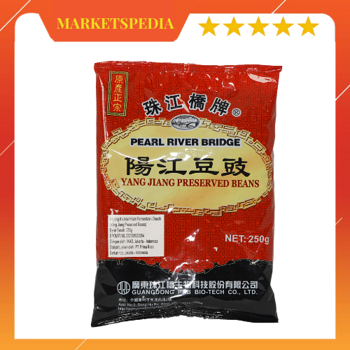 

Pearl River Bridge Tausi Yang Jiang Tausi / Kacang Hitam Bungkusan 500 Gr