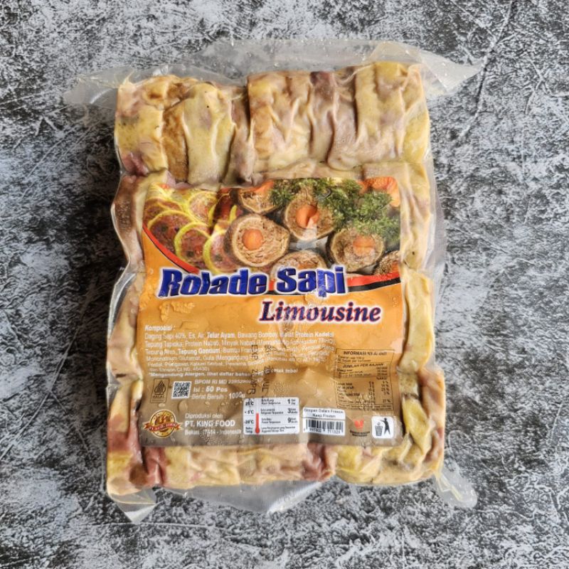 

rolade sapi 1kg limousine kingfood