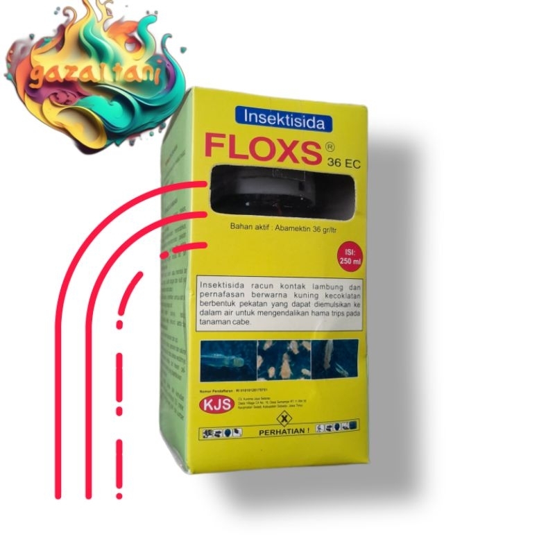 250 ml-insektisida floxs abamectin