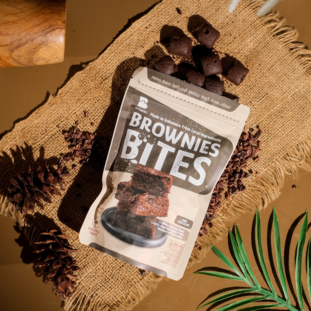 

Brownies Bites Dark Chocolate- Gluten Free & Dairy Free- Battenberg3