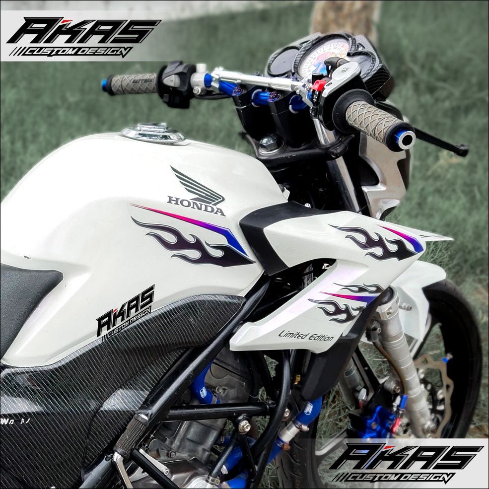 Striping Variasi CB150R Old 2013 Sticker Custom Cb150R Murah Kode CB02