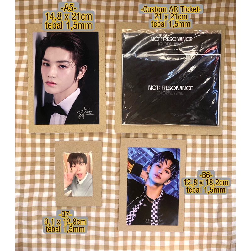 

(MIN 10K) YELLOW BOARD II KARTON BOARD II PACKING PC KPOP SATUAN