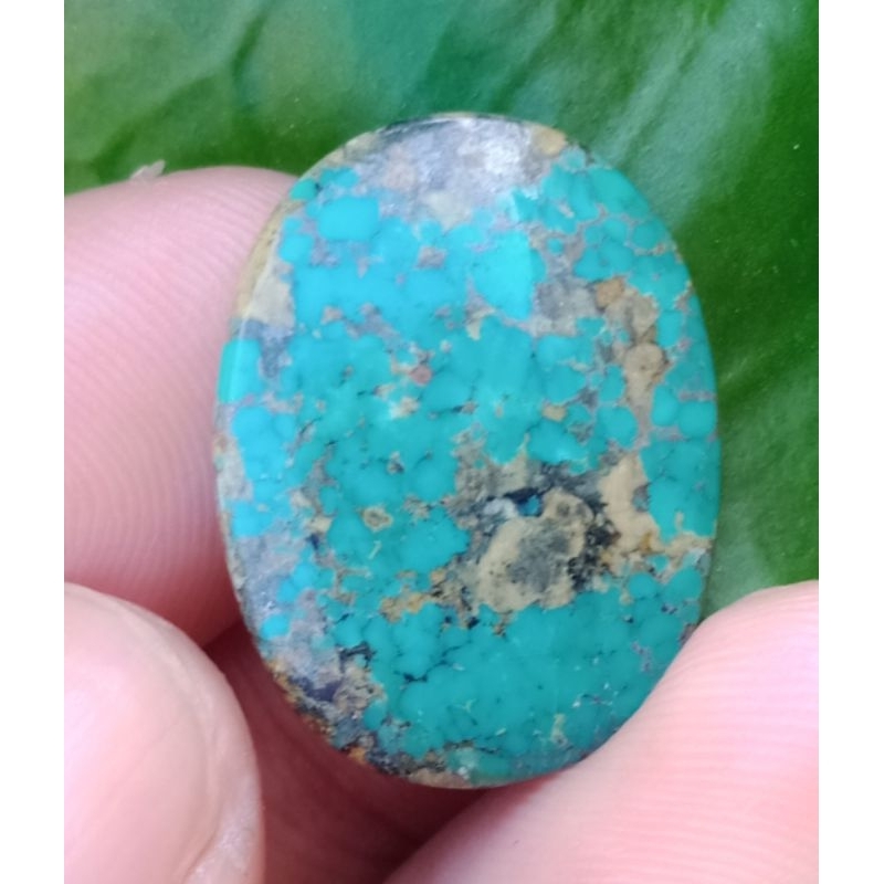 batu cincin pirus persia urat emas