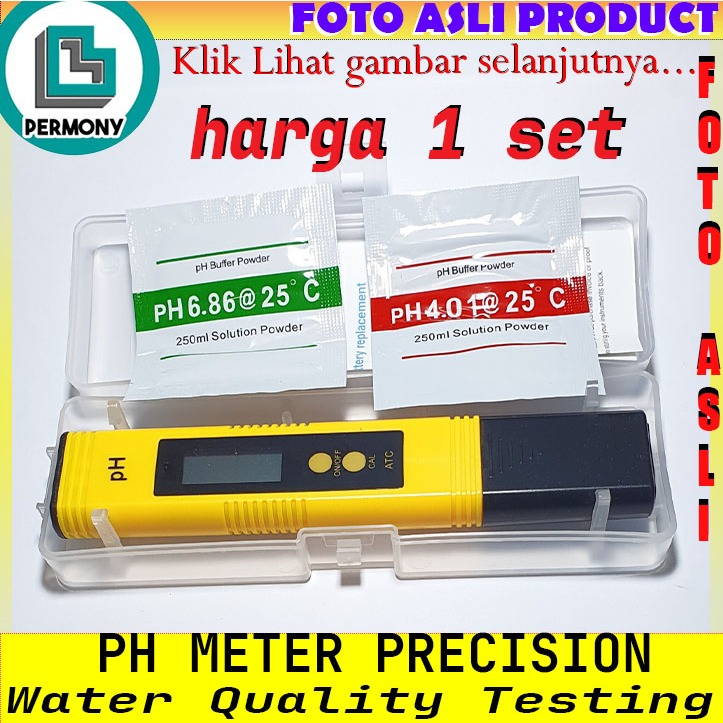PH Meter TDS Alat Ukur kualitas air TDS EC SUHU  Drinking Water Quality Test