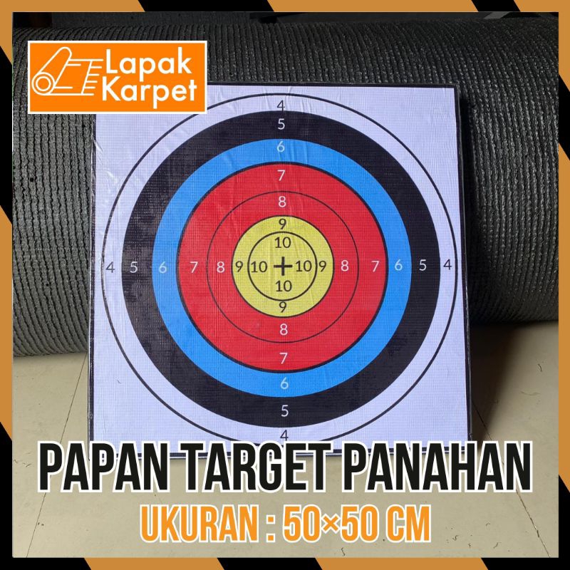 Papan target panahan / Busa panahan / Target panahan / Busa memanah /Ukuran 50×50 cm