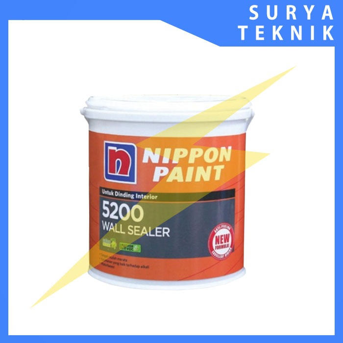 Wall Sealer 5200 Alkali Nippon Paint Interior 4 Kg