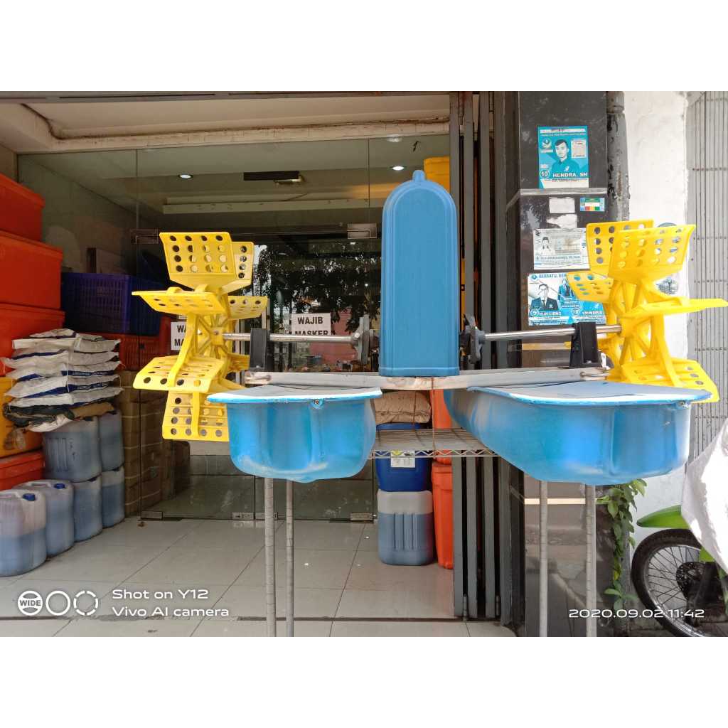 Kincir Tambak Olimpia Gratis Ongkir 1HP 3Phase 1,9 Ampere