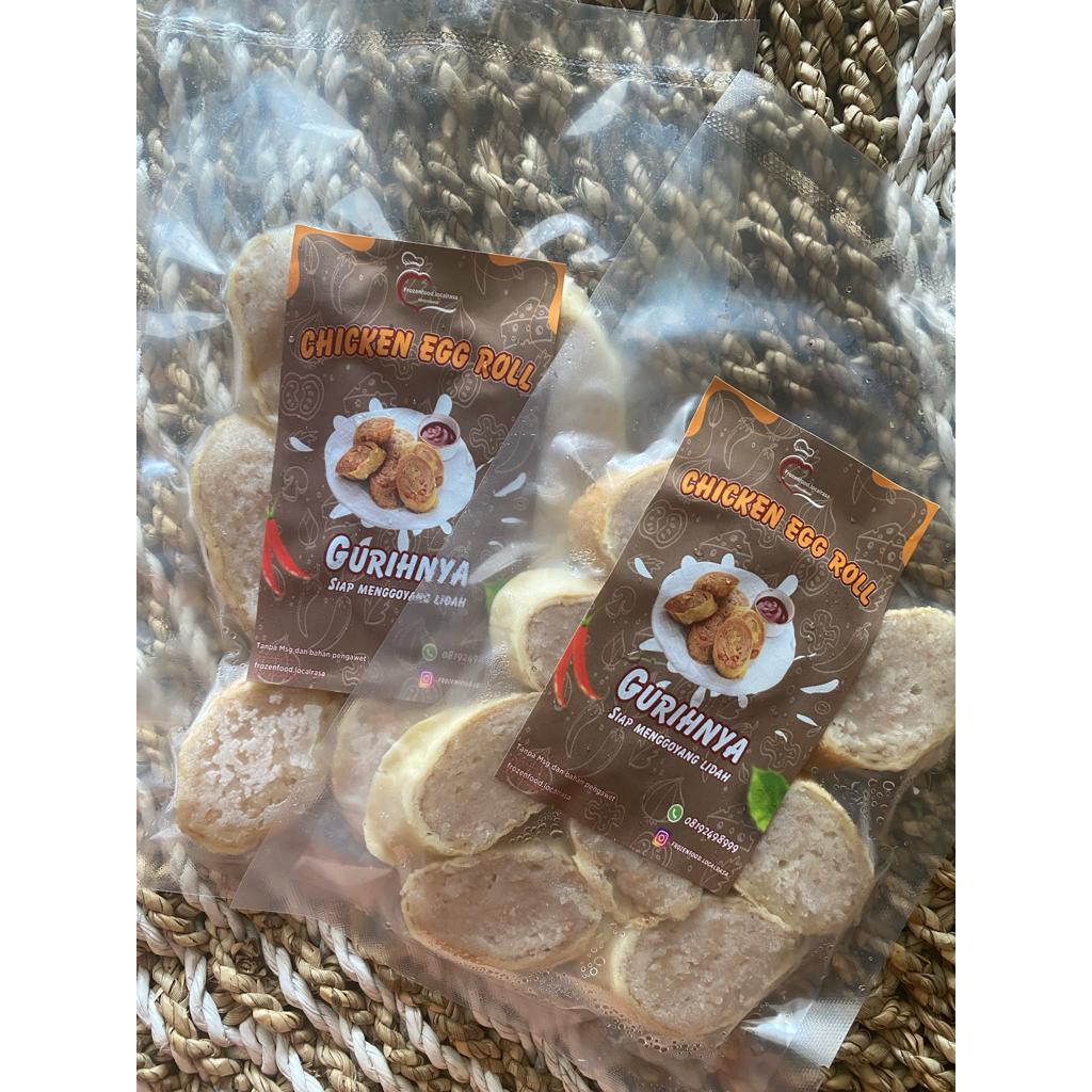 

Chicken egg roll frozen food homemade tanpa pengawet dan tanpa MSG