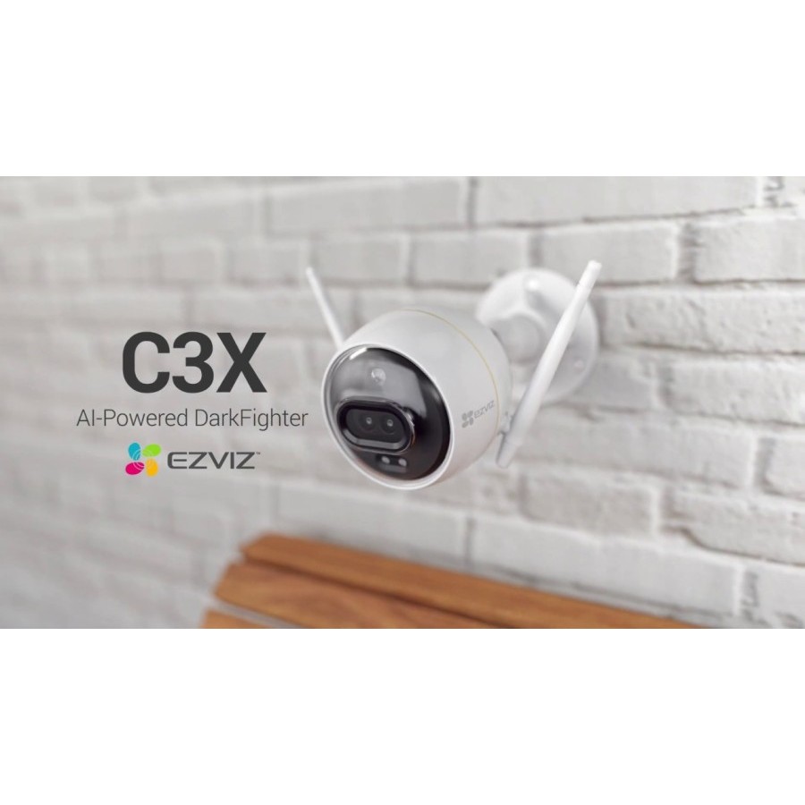EZVIZ C3X 1080P DUAL LENS AI DETECTION IP CAMERA CCTV EZVIZ C-3X 1080P