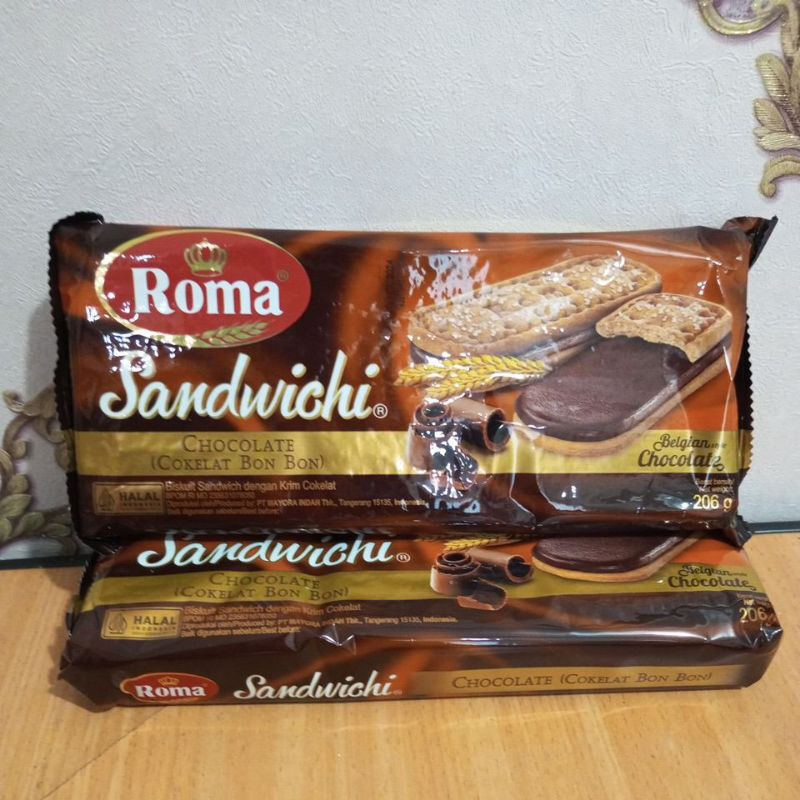 

Roma Sandwichi chocolate 206gr