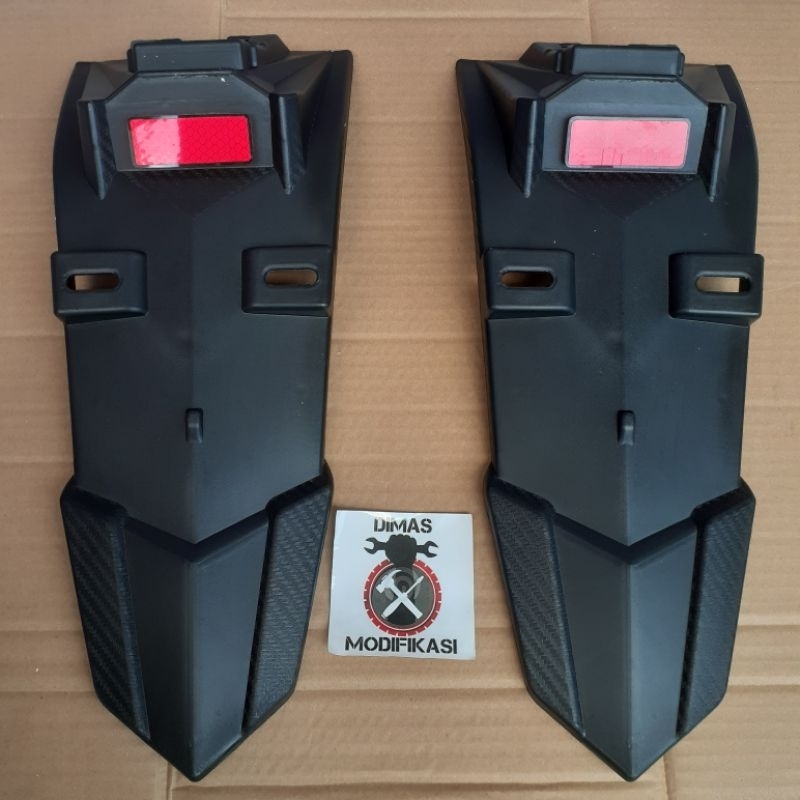 Spakbor Supra GTR 150 Model Exciter Bahan Plastik ABS Spakbor Exciter Supra GTR 150 Spakbor Belakang
