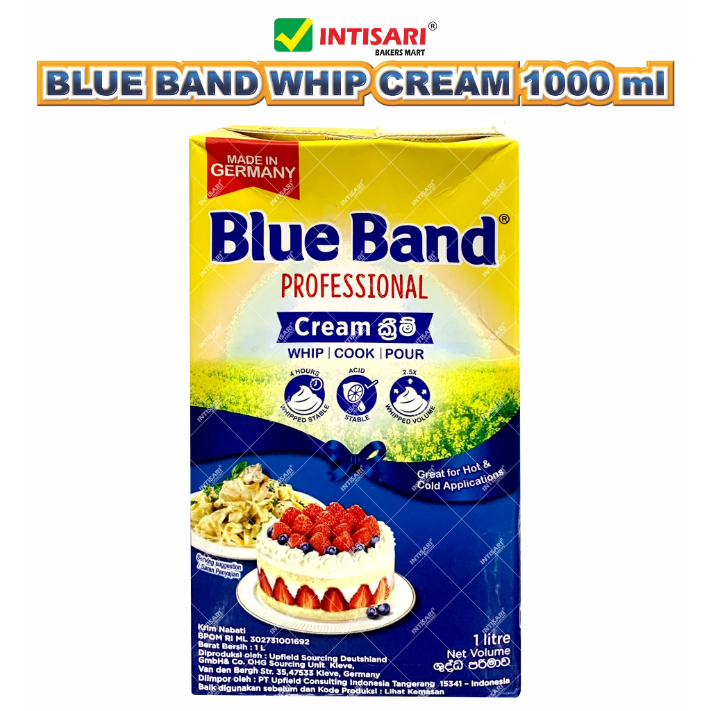 

BLUE BAND WHIP CREAM 1000 ML