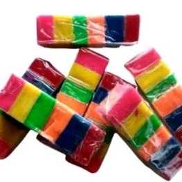 lilin mainan anak per pcs isi 6 blok kecil 6warna# Grosir mainan
