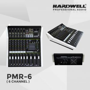 Hardwell PMR 6 / PMR-6 / PMR6 ( 4 tone ) Mixer Audio Original Garansi