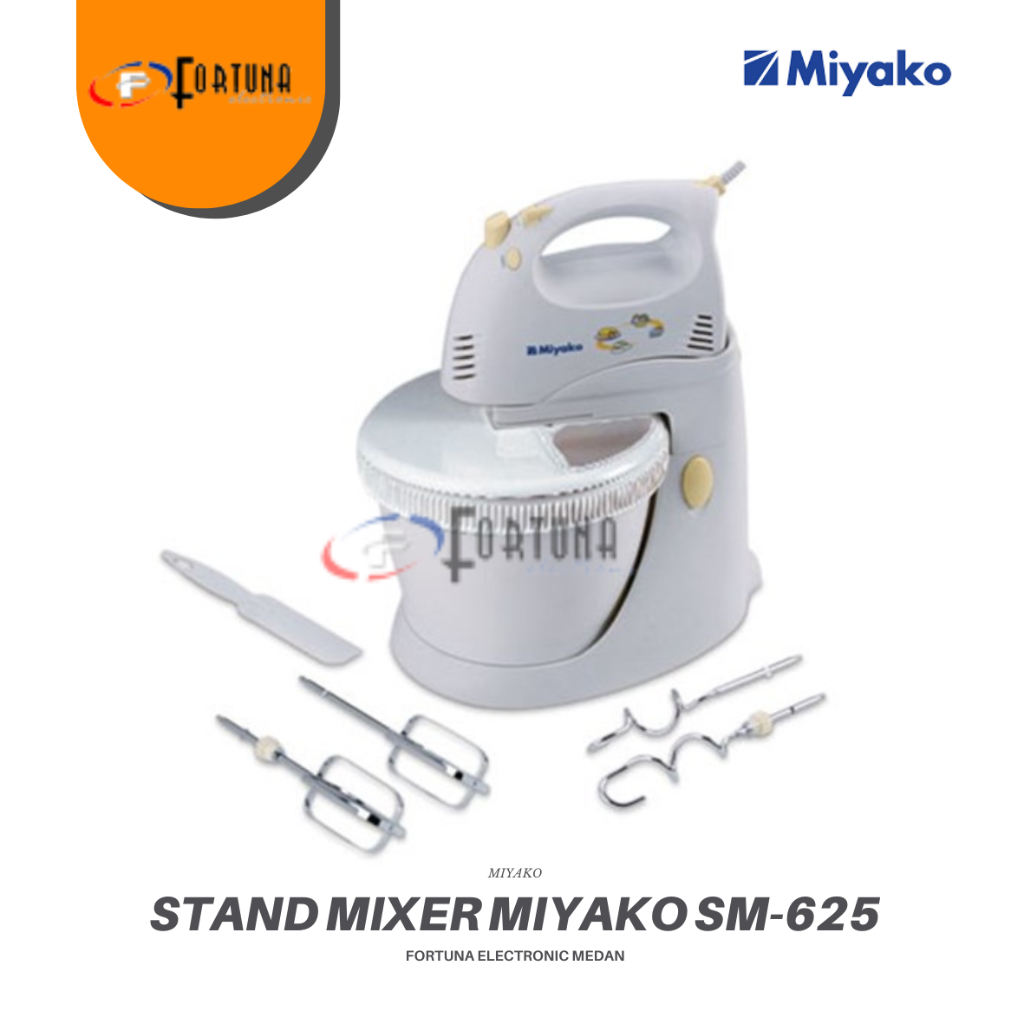 MIYAKO STAND MIXER SM 625 / MIXER BERDIRI SM625 PACKING NORMAL MEDAN